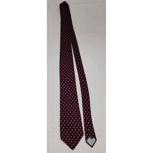 Tergal Mens Neck‎ Tie Black With Red And Yellow Square Design